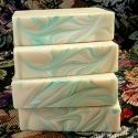 Vanilla mint handmade soap